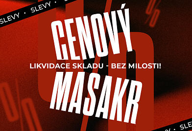Spouštíme CENOVÝ MASAKR!💥Mega výprodej skladových zásob je zde!🔥
