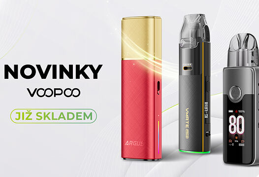 Novinky značky VooPoo právě skladem!