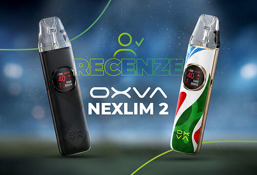 Naše recenze OXVA NeXLIM 2 - nová vlajková loď řady NeXLIM🔥
