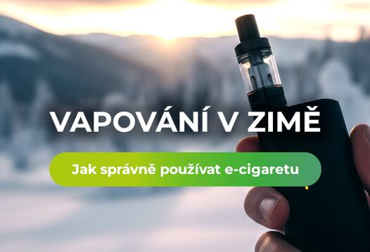 Vapování v zimě: 5 tipů, jak správně používat e-cigaretu v mrazivém počasí