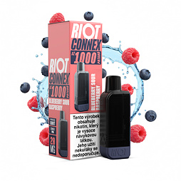RIOT Connex 1000 předplněná kapsle (Blueberry Sour Raspberry) 1ks