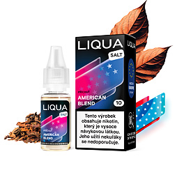 LIQUA Salt American Blend (Americká tabáková směs) 10ml