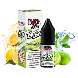 IVG Salt Neon Lime (Ledový citrusový mix) 10ml