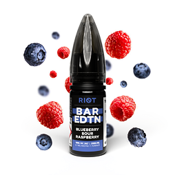 Riot BAR EDTN Salt Blueberry Sour Raspberry (Borůvka s malinou) 10ml