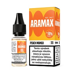 Aramax Salt Peach Mango (Broskev a mango) 10ml
