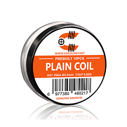 Předmotané spirálky Coilology Sandvik Plain Coil Kanthal A1 (10ks)