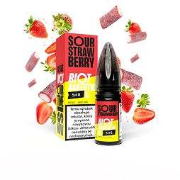 Riot BAR EDTN Salt Sour Strawberry (Kyselá jahoda) 10ml