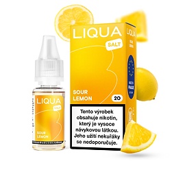 LIQUA Salt Sour Lemon (Nakyslý citron) 10ml