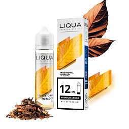 Příchuť LIQUA Mix&Go: Traditional Tobacco (Dřevitý tabák)