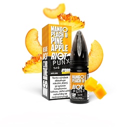 Riot Hybrid Salt Mango Peach Pineapple (Mango, broskev a ananas) 10ml