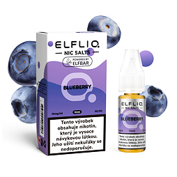 Elfliq Salt Blueberry (Borůvka) 10ml