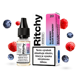 Ritchy Salt Blueberry Sour Raspberry (Nakyslá borůvka s malinou) 10ml