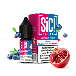 SIC! Salts Blueberry Pomegranate (Borůvka a granátové jablko) 10ml