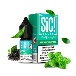 SIC! Salts Mint Tea (Mentol, máta & čaj) 10ml