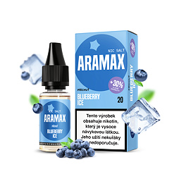 Aramax Salt Blueberry Ice (Ledová borůvka) 10ml