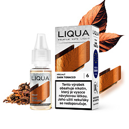 LIQUA Dark Tobacco (Sušený tabák Burley) 10ml