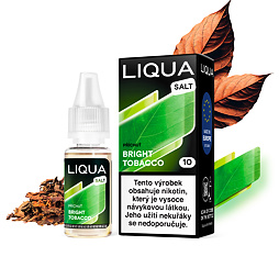 LIQUA Salt Bright Tobacco (Virginská tabáková směs) 10ml