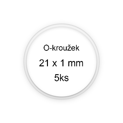 Sada O-kroužků / těsnění 21x1 mm (5ks)