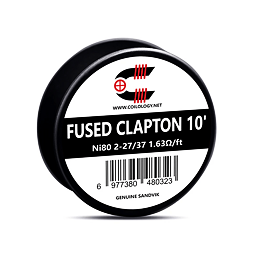 Odporový drát Coilology Sandvik - Fused Clapton Ni80 (3m)