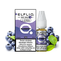 Elfliq Salt Blueberry (Borůvka) 10ml