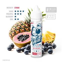 Příchuť Adams Vape American Series S&V: Guava Pineapple Gum