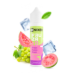 Příchuť Nixer X Fruza S&V: Grape Guava Slush (Ledové hrozno a guava)