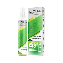 Příchuť LIQUA Mix&Go: Bright Tobacco (Virginská tabáková směs) 12ml