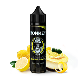 Příchuť Monkey S&V: Lemon Lady V2 (Citronový koláč) 12ml
