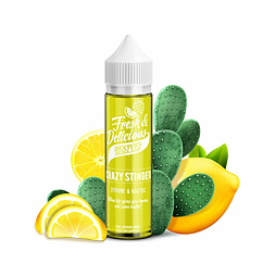 Příchuť Dexters Juice Lab - Fresh & Delicious S&V: Crazy Stinger (Citron & kaktus) 5ml