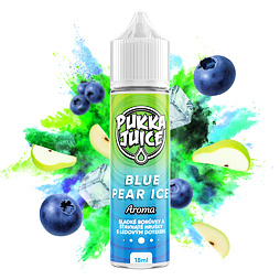 Příchuť Pukka Juice S&V: Blue Pear Ice (Ledová borůvka s hruškou) 18ml