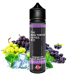 Příchuť ZAP! Juice S&V: AISU TOKYO Grapelicious (Hroznové víno s mentolem) 20ml