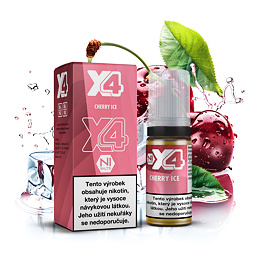 X4 Bar Juice Cherry Ice (Ledová třešeň) 10ml