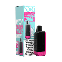 RIOT Connex 1000 předplněná kapsle (Strawberry Blueberry Ice) 1ks