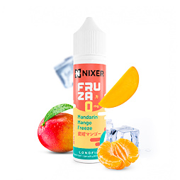 Příchuť Nixer X Fruza S&V: Mandarin Mango Freeze (Ledové mango a mandarinka)