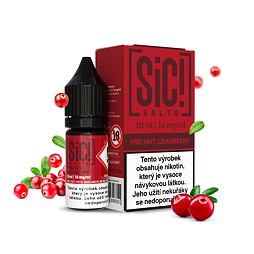 SIC! Salts Cranberry (Brusinka) 10ml