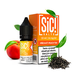 SIC! Salts Peach Tea (Broskev & čaj) 10ml