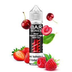 Příchuť Bar Series S&V: Strawberry Raspberry Cherry (Jahoda, malina a třešeň)