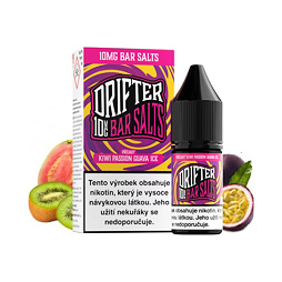 Drifter Bar Salts Kiwi Passion Guava Ice (Ledové kiwi, marakuja a guava) 10ml
