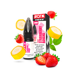 RIOT X Salt Strawberry Banana (Jahoda a banán) 10ml