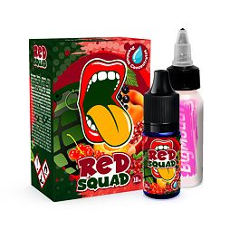Příchuť Big Mouth: Red Squad (Rybízový mix, brusinky a sladká broskev) 10ml