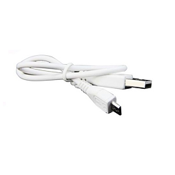 USB / Micro USB kabel pro elektronickou cigaretu (Bílý)