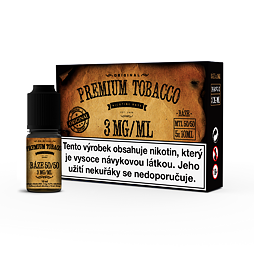 Premium Tobacco nikotinová báze (50VG/50PG) 5x10ml