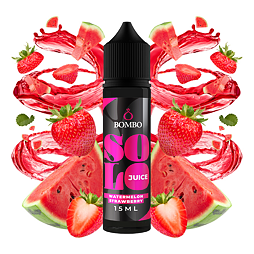 Příchuť Bombo Solo Juice S&V: Watermelon Strawberry (Vodní meloun a jahoda) 15ml