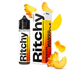 Příchuť Ritchy S&V: Peach Mango Pineapple (Broskev, mango a ananas)