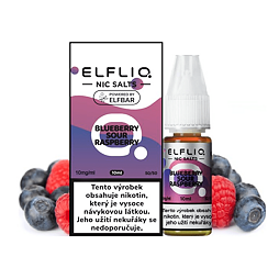 Elfliq Salt Blueberry Sour Raspberry (Borůvka a malina) 10ml