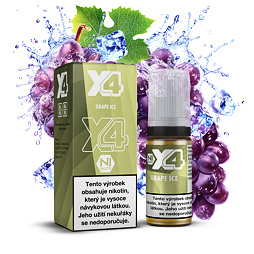 X4 Bar Juice Grape Ice (Ledové hroznové víno) 10ml