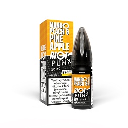 Riot Hybrid Salt Mango Peach Pineapple (Mango, broskev a ananas) 10ml