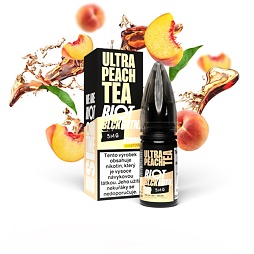 Riot Hybrid Salt Ultra Peach Tea (Ledový broskvový čaj) 10ml