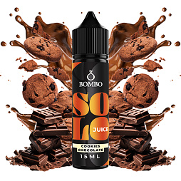 Příchuť Bombo Solo Juice S&V: Cookies Chocolate (Čokoládové cookies)