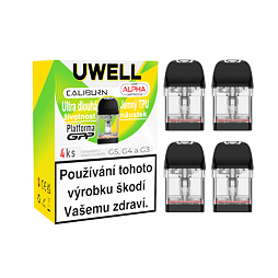 Uwell Caliburn GPP Alpha Pod 2ml náhradní cartridge 4ks